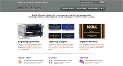 Desktop Screenshot of able-engravers.com